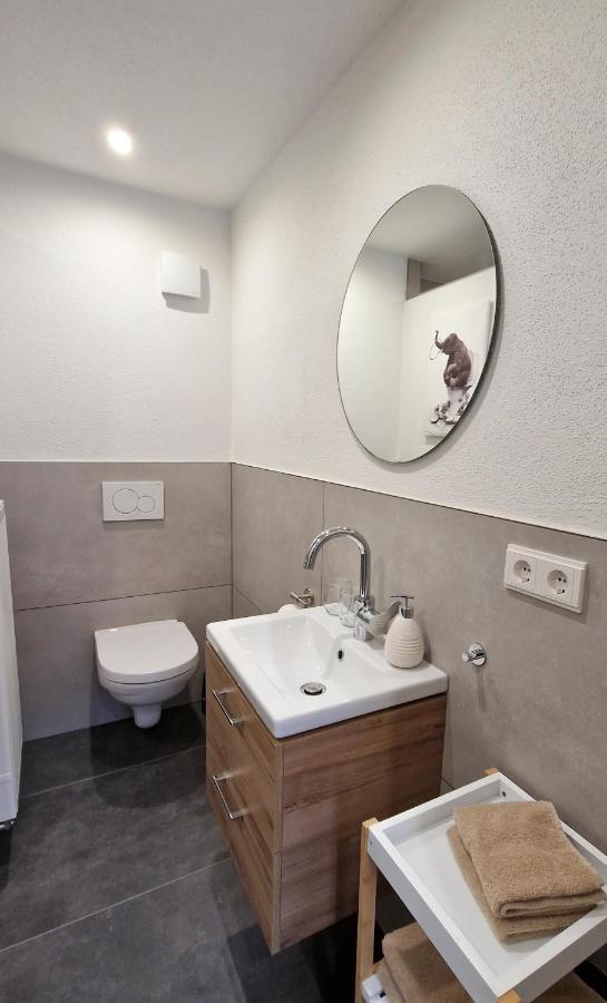 Apartment Alte Raiffeisenkasse Rothenburg Ob Der Tauber Exterior foto