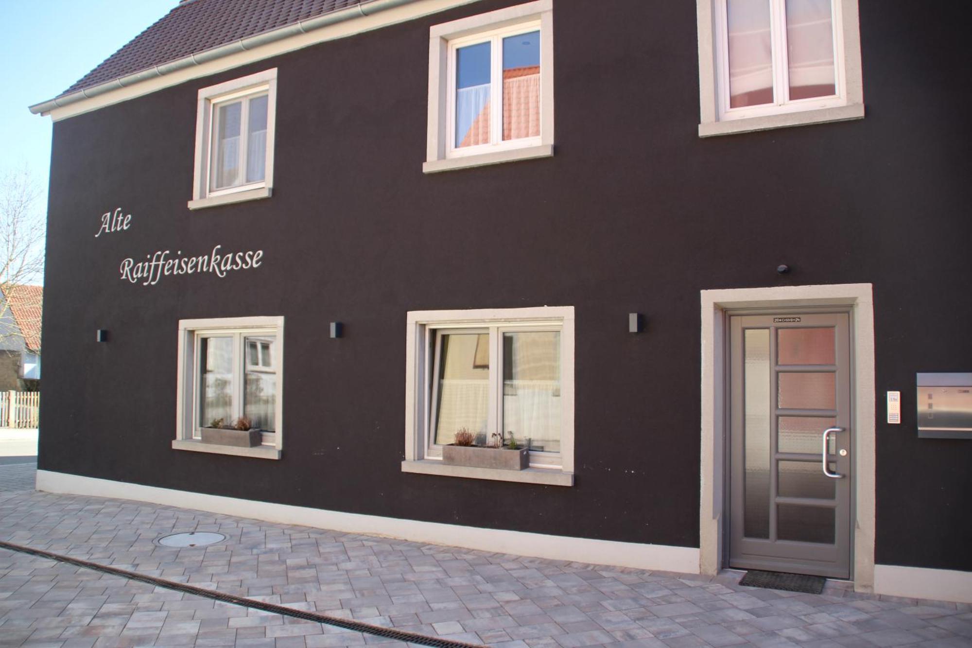 Apartment Alte Raiffeisenkasse Rothenburg Ob Der Tauber Exterior foto